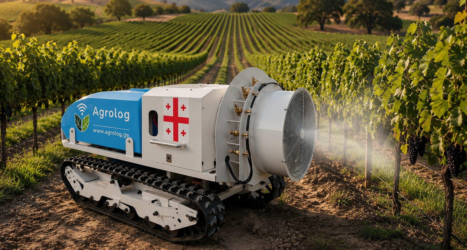 Agrobot Mkurnali vineyard automation